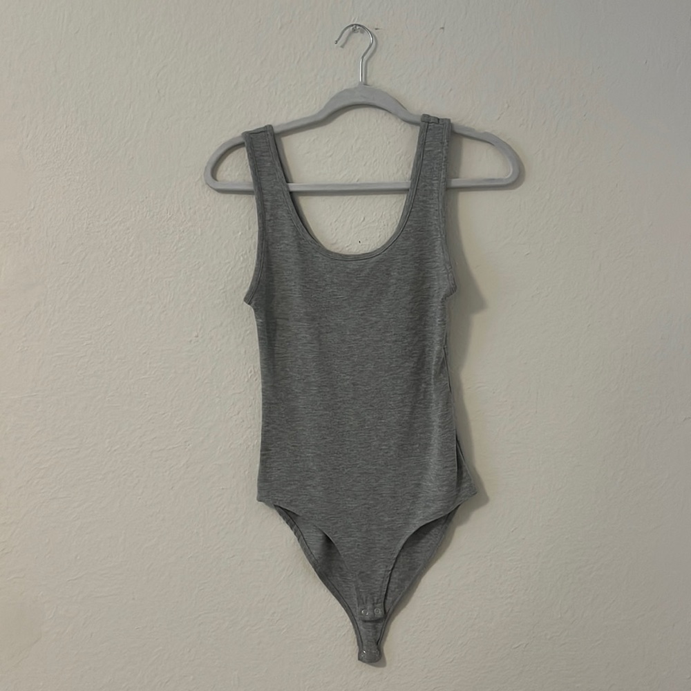Grey bodysuit